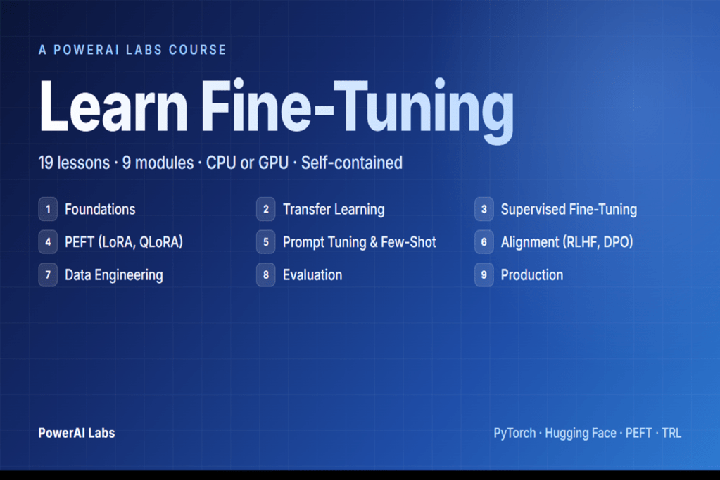 Learn Fine-Tuning — A Hands-On&nbsp;Course