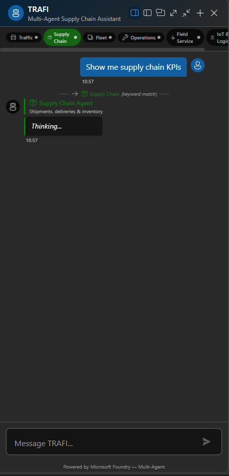 TrafficIQ AI Chat Agent